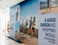 ASICS: INAUGURAÇÃO LOJA SHOPPING RIOSUL